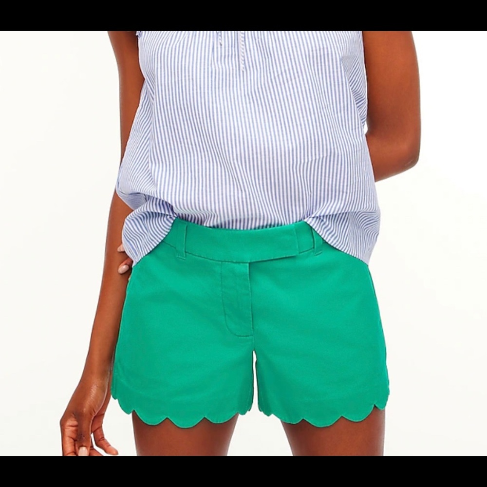 Jcrew Scalloped short